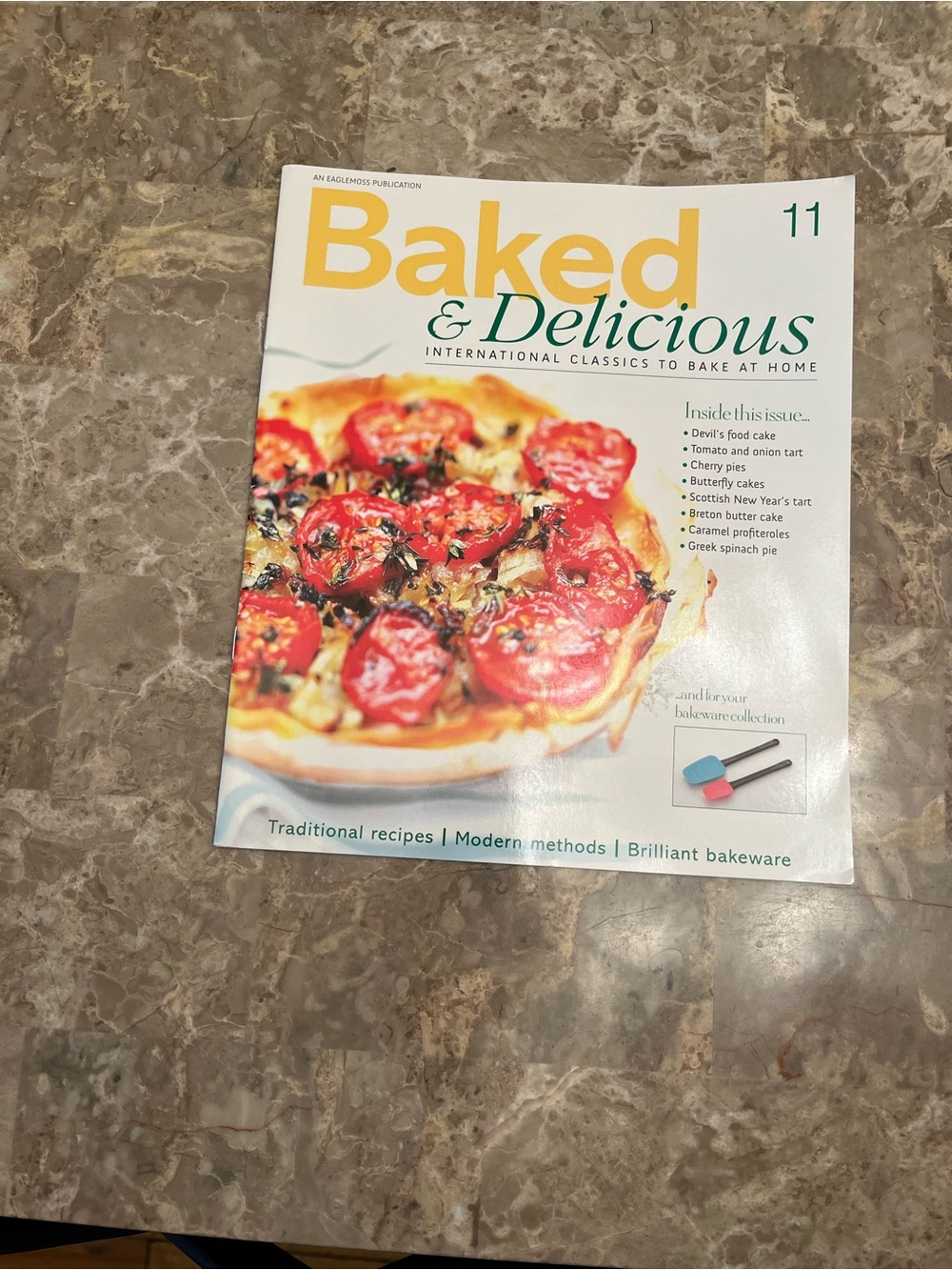 Baked And Delicious Baking Book With Spatulas